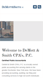 Mobile Screenshot of demottsmith.com